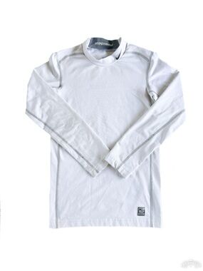 Nike Pro Boys Combat HyperWarm thermal long sleeve compression shirt